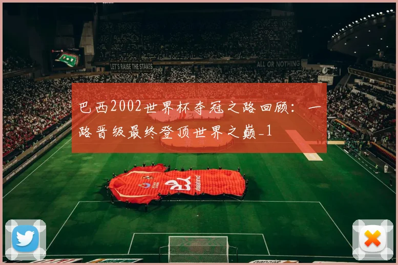 巴西2002世界杯夺冠之路回顾：一路晋级最终登顶世界之巅_1